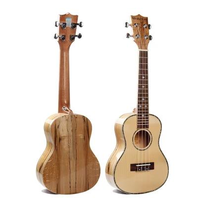 China Spruce Fir Small Bright Light Deadwood Veneer Hawaiian Ukulele for sale