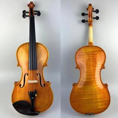 China Natural White Pine A-Wood Tiger Violin for sale