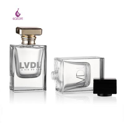 China Wholesale Luxury Black Cosmetic Perfume Bottle Glass Perfume Bottle 100 Ml 50Ml Glass Bottles for sale