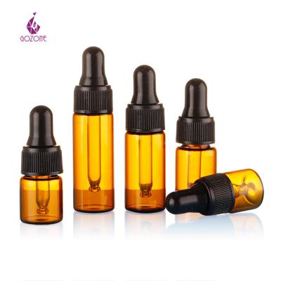 China 10Ml 20Ml 30Ml Amber White Essential Oil Perfume Dropper Cosmetic Glass Bottle for sale