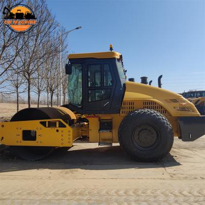 China Factory 20t Vibratory Road Roller Machine Euro 128kw II Low China Road Roller Price for sale