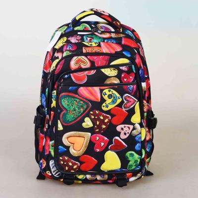 China Large Capacity Waterproof Durable Chic Backpack School Backpack Casual Student Bag For Girls for sale