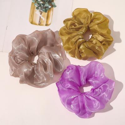 China New High Quality Selling Elastic Scrunchie Hair Tie Cloth Hair Accessories Hair Scrunchies For Adults for sale