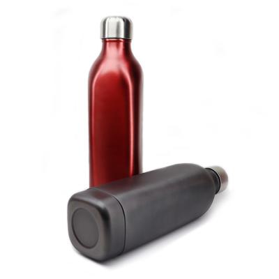 China Creative Viable Gift Cup Coke Bottle Outdoor Sports Large Capacity Solid Color Single Thermos Mug for sale