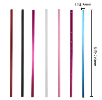 China Sustainable Food Grade Approved Stainless Steel Straws Reusable Metal Drinking Straws for sale