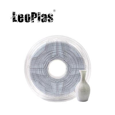 China PLA LeoPlas 1.75mm Rock Stone Marble PLA Filament 1kg for FDM 3D Printer Pen Consumables Printing Supplies Plastic Material for sale