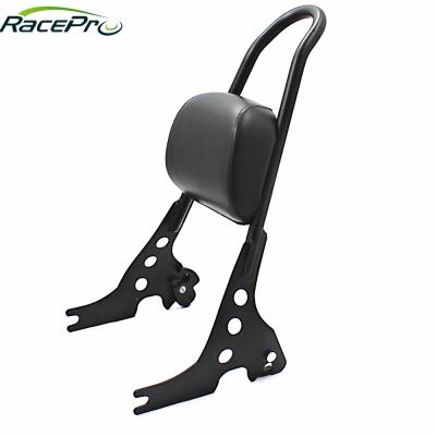 China Solid Steel Backrest Sissy Bar Detachable Docking Hardware Kit For Harley Sportster Metal Rear Passenger 883 1200 XL1200 XL883 2004 2005 2004-2019 for sale