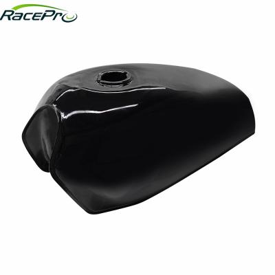 China Racepro Vintage Cafe Racer Fuel Tank Motorcycle Solid Steel Gas Tank With Lock Kits for sale