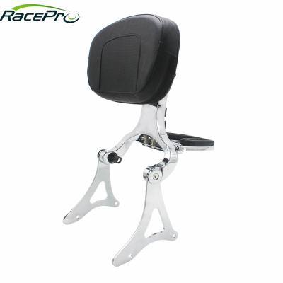 China For Motorcycle Passenger Racepro Passenger Sissy Bar Backrest For Harley Davidson Touring Street Road Electra Glide 2014-2020 for sale