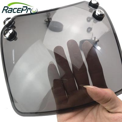 China Aluminum Polycarbonate Motorcycle Windscreen Windshield 39mm-41mm Fits For Harley Sportster XL 883 1200 models 2004 2005 2006 2007 2008-2019 for sale