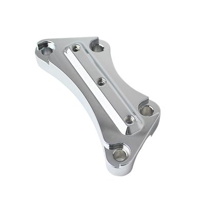 China Handlebar Riser Motorcycle Bike Handlebar Mount Clamp Riser For Harley FL for sale