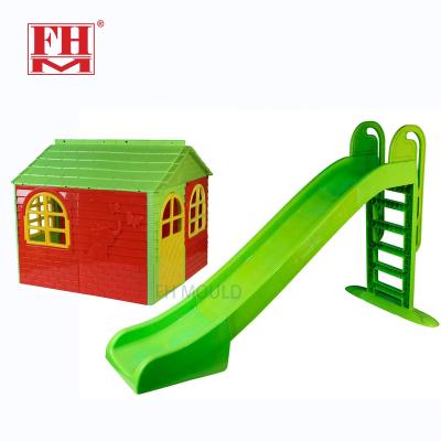 China Straight Wave Steel Slide Playset Slide Toy Mold Molds For Injection for sale