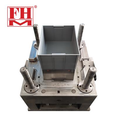 China plastic plastic turnover box injection mold manufacturer in taizhou crate molds for sale