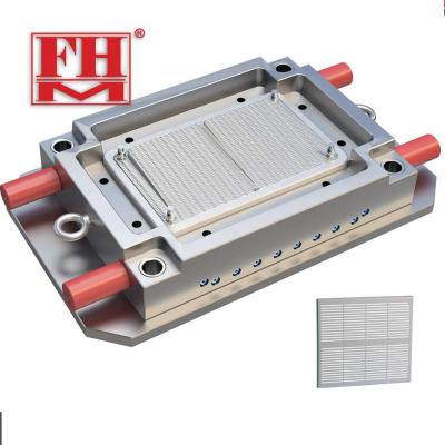 China Plastic plastic mold for air conditioner parts air conditioner grill plastic injection molding manufacturer for sale