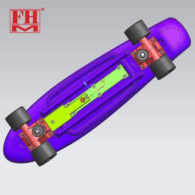 China Taizhou Fangheng Steel Plastic Skateboard Molds Manufacturer for sale