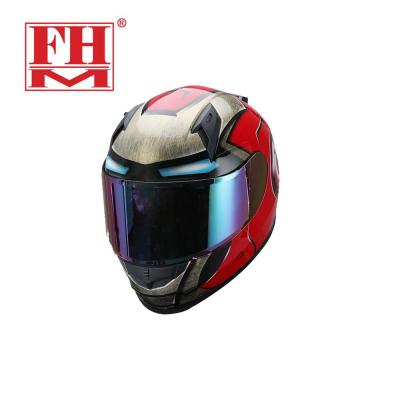 China Plastic Injection Molding Full Face Motorcycle Plastic Helmet for sale