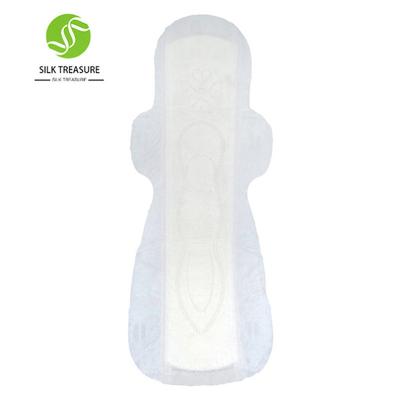 China Super Absorbent Competitively Priced Cotton Female Organic Silk Plus Long Night Sanitary Napkins for sale