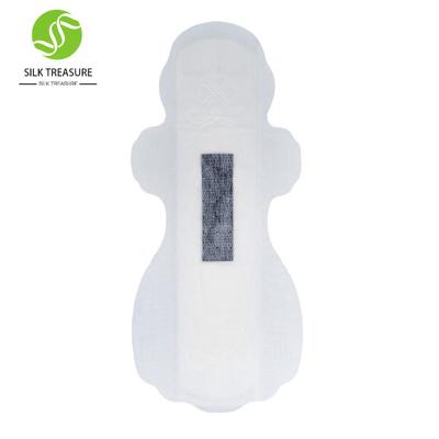 China Super Absorbent Pearl Perforated Graphene Lady Sanitary Napkins Factory Wholesale Price for sale