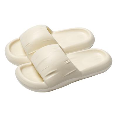 China 2022 Super Soft Lightweight Marshmallow Feeling EVA Light Weight Bathroom Women Indoor Home Slippers for sale