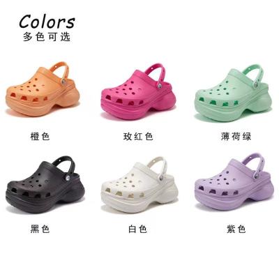 China New Arrivalincreased round EVA AntiSlipper WomenMenSlippersSandalsUnisexClogsShoesClassicEVA GardenHoleClogsShoesbuyer for sale