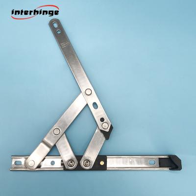 China Modern High Security Customized Square Groove 430 Adjustable Friction Stay Torque Window Hinge for sale