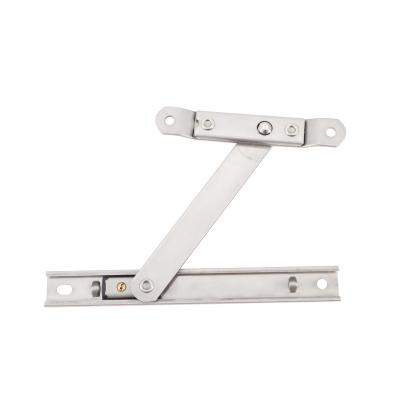 China Hot Sale 18mm Traditional Square Groove Aluminum Window Hinge 2 Bar Stainless Steel Friction Hinge for sale