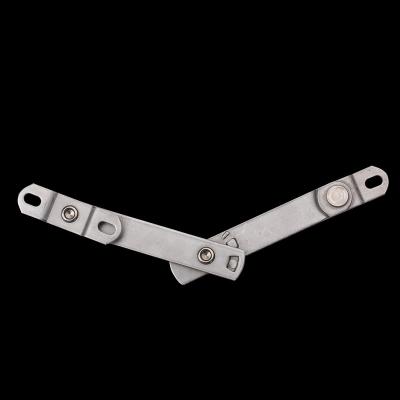 China Contemporary Aluminum Window Accessories 304 Stainless Steel Windows Rated Hinge Friction Stay Arm for sale