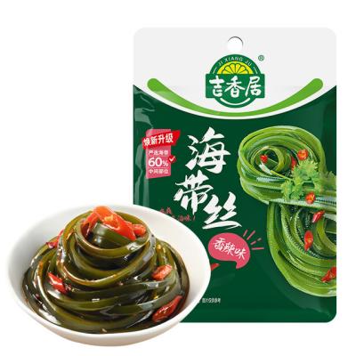 China Ready to eat with open bag 2023 Hot selling high quality fresh delicious spicy kelp shredded Special mustard for rice for sale