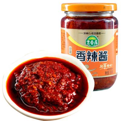 China Instant after opening the bottle Good Quality Top Selling Premium Spicy Crisp Hot Processing Chili Sauce for sale