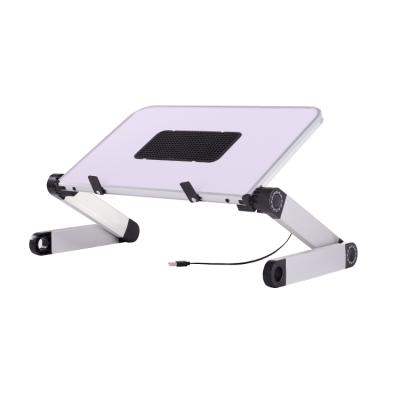 China Adjustable Manufacturing (Height) Aluminum Foldable 17 Inch Notebook Laptop Stand For Bed for sale