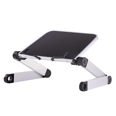 China Wholesale Adjustable (Height) Ergonomic Detachable Aluminum Raise Clip Cooler Foldable Laptop Mount Computer Stand Bracket Vertical for sale