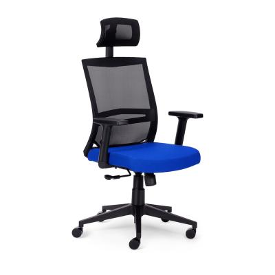 China (Height)Adjustable Modern Ergonomic High Back Office Chair With Synchronized Tilting Swivel Chair Mesh Chair for sale