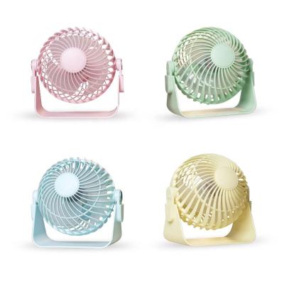 China NEW Style Plastic Desk Bag Stand Table Fan Rechargeable Mini Usb Portable Fan for sale