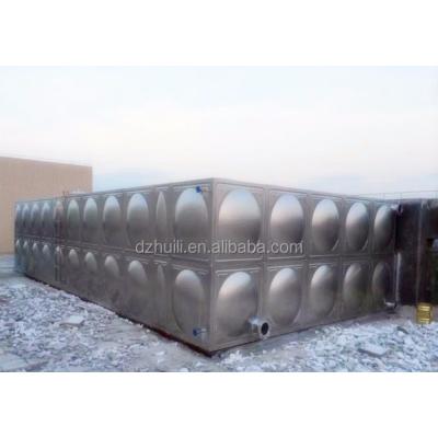 China Hotels grade cheap ss 304 316 food grade welding stainless steel water tank for fire pressed steel sectional water tank price for sale