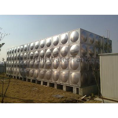 China Hotels Hot Selling Stainless Steel Prefabricated 5000 Liter Water Storage Tanks Sectional Modular Drinking Water Tank for sale