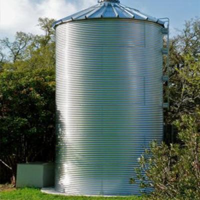 China Hotels Galvanized Corrugated Steel Tank With Food Grade PVC Lining Modular Custom Irrigation Cylindrical Steel Water Storage Tank Price for sale