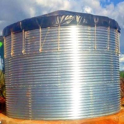 China Hot Wheeled Tank Hot Dipped Galvanized Sheet Steel Hotels Galvanized Rainwater Collection Tanks For Agriculture Farm for sale