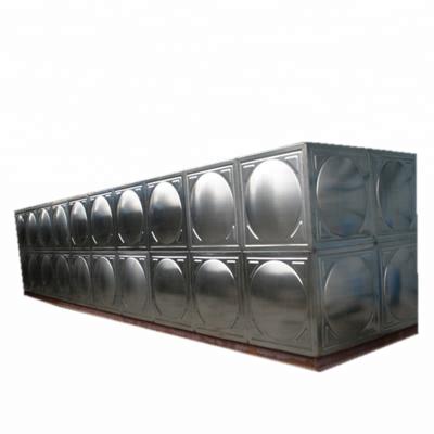 China Hotels Manufacture Direct Selling SS 304 Stainless Steel 316 Welding Water Tank For Fire Fighting Insulated Modular Water Tank for sale