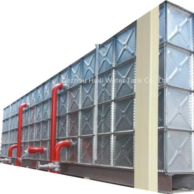 China Potable or fire fighting water factory price bolted 316 stainless steel water tank SS 304 500 10000 2000 gallon liter stainless steel panel price for sale