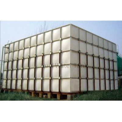 China Long Lifespan Manufacture Sale Sectional SMC GRP Water Tanks For Irrigation Agriculture 100000 Liter FRP Panel Pump Hot Water Tank for sale