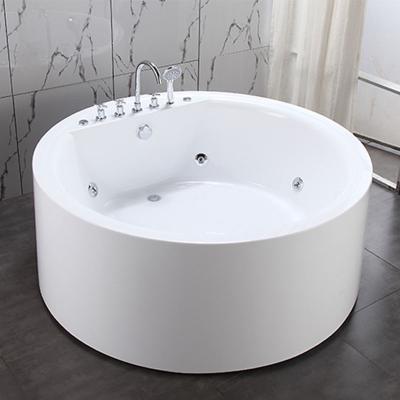 China Eco - Friendly Material Bathroom Acrylic Flush Bathtub Drop In Bathtub Enclosed Noble Bathtub Massage for sale