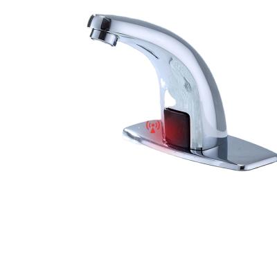 China Thermostatic Infrared Hand Wash Basin Faucet Cold Water Faucet Bathroom Faucets Automatic Vanity Faucet for sale