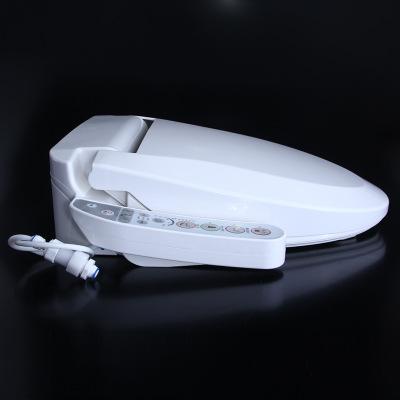 China Front Heated Elongated Self Cleaning Bidet Modern White Side Control Automatic Operation Modern Adjustable Closed Smart Toilet Seat for sale