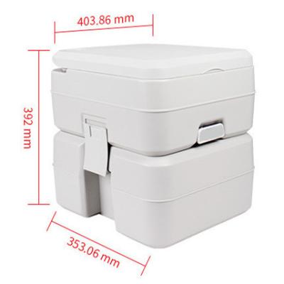 China Modern public portable camping toilet service voucher plastic toilet tank, older mobile for hospital 20L portable toilet mobile plastic for sale