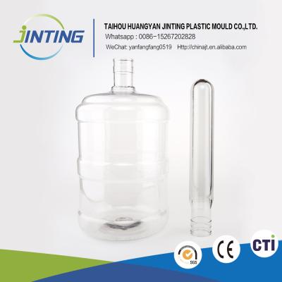 China New China Manufacturers 55mm Transparent Neck Size Filled With 5 Gallon Plastic PET Bottle Preform Water for sale