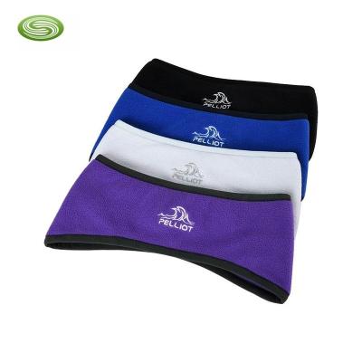 China Polyester And Fleece Customized Winter Ear Headband Sports Warmer Headband for sale