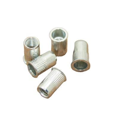 China Heavy Industry Factory Supply Carbon Steel Galvanized Knurled Body Countersunk Rivet Head M3 Nut M3 for sale