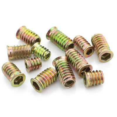 China Heavy industry made in china sell well through hole M4 M6 DIN7965 self tapping fastener insert nut for wood for sale