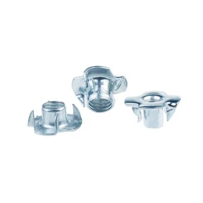 China M6 M8 insert m10 four prongs steel wood tee nuts for sale