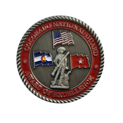 China Custom Army Coin CUSTOMER-STYLE Challenge Coin Soft Enamel Navy Mustangs Coin for sale